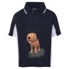 Podium Kids Contrast Polo Thumbnail