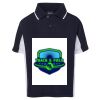 Podium Kids Contrast Polo Thumbnail