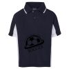 Podium Kids Contrast Polo Thumbnail