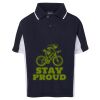 Podium Kids Contrast Polo Thumbnail