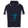 Podium Kids Contrast Polo Thumbnail